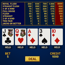 Buran Casino - Video Poker - Multiple Variants